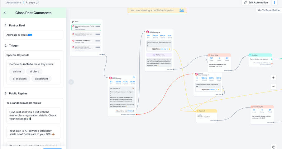 Manychat Lead Magnet Delivery Workflow