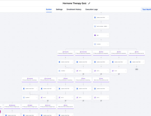 Quiz with Field Updating and Computation